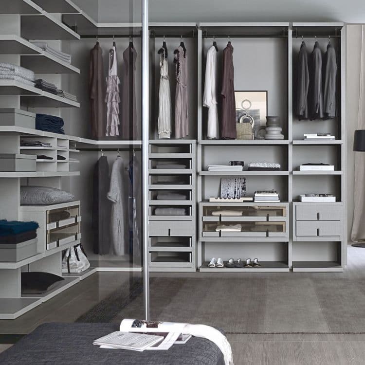 What is the difference between a walk-in wardrobe and a dressing room?